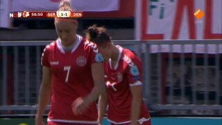 NOS EK vrouwenvoetbal Denemarken - Oostenrijk