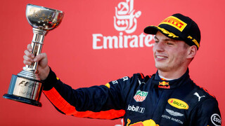 Verstappen knap tweede GP Japan