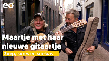 Een kerstcadeau voor 'Maartje Gitaartje' | Soep, sores en soelaas