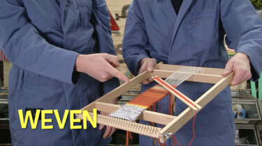 Hoppatee!: Hoe weef je een kleedje?