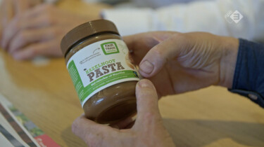 Keuringsdienst van Waarde in de klas: Hazelnootpasta