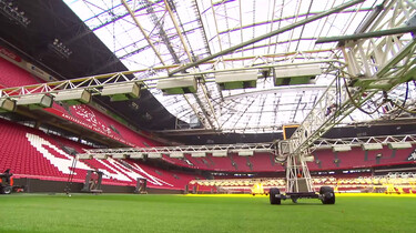Hoe onderhoud je voetbalgras?: Zo blijft het gras in de Johan Cruijff Arena in topconditie