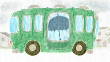 Wie zit er in de bus?