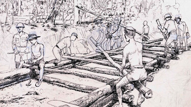 Soldaat in Nederlands-Indië in oorlog: Werken onder dwang voor de Japanners