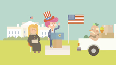 Clipphanger: Hoe word je president van Amerika?