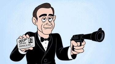 Clipphanger: Wie is James Bond?