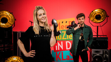 Méér Muziek in de Klas: Ierse stepdance leren met Chantal Janzen en Buddy Vedder