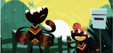 Anansi de spin: Gouden eieren