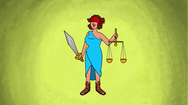 Clipphanger: Wie is Vrouwe Justitia?