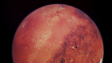 Mars, planeet zonder magnetisme: Alles staat stil