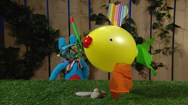 Visballon maken