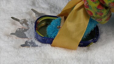Sneeuwafdruk maken