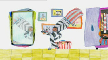 De zebra zonder strepen
