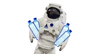 Clipphanger: Hoe komt een astronaut aan drinkwater?