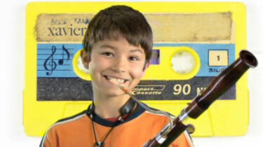 Xavier speelt fagotino