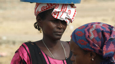 Water halen in Senegal