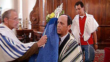 Joden in de synagoge