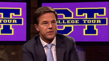 College Tour in de klas: Mark Rutte