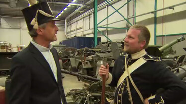 Soldaten in de Slag bij Waterloo