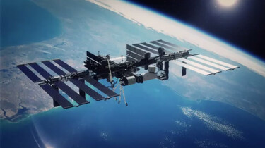De aarde vanuit het ISS