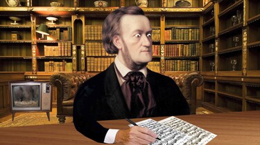 De Duitse componist Richard Wagner