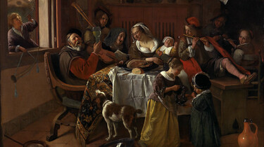 Topstukken van het Rijksmuseum: Het vrolijke huisgezin van Jan Steen