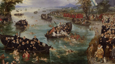 Topstukken van het Rijksmuseum: Zielenvisserij van Adriaen Pietersz. van de Venne