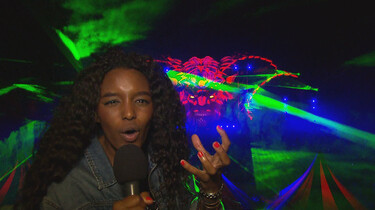Het Klokhuis: Lasershow