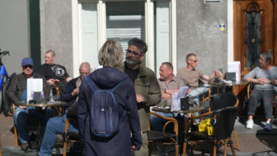 Danny op straat