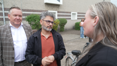 Danny op straat