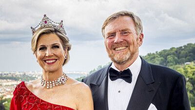 NOS Koningspaar in Tsjechië