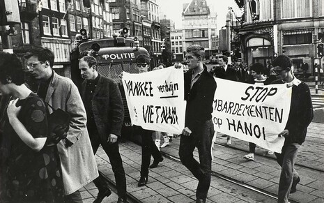 demonstratie socialistische jeugd