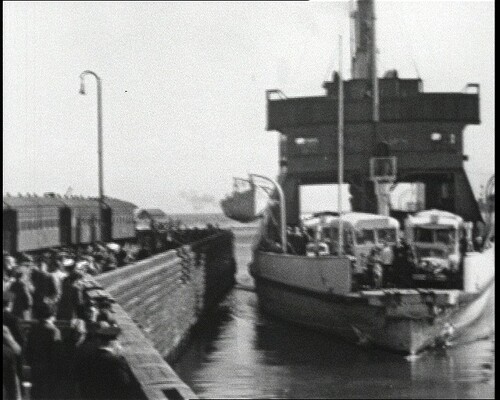 Aankomst van de vrouwen uit Ravensbrück in Zweden