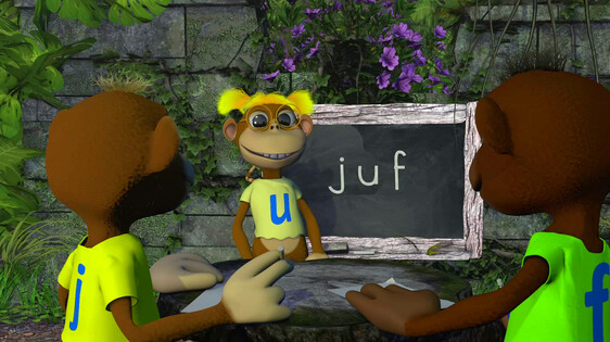 Schooltv: Letterjungle - Interactieve Schoolplaat Met Letters En Klanken