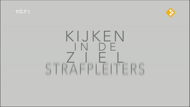 Kijken in de ziel: Strafpleiters