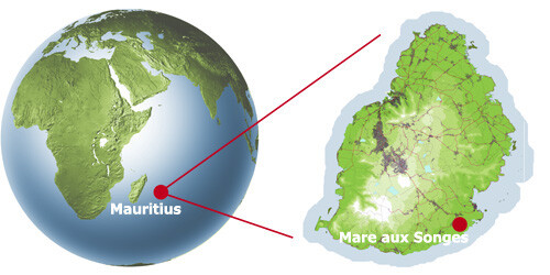 kaart mauritius