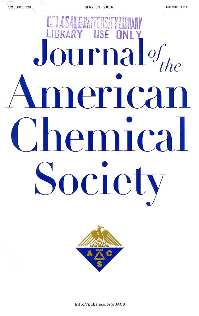 Journal of the American Chemical Society Journal of the American Chemical Society