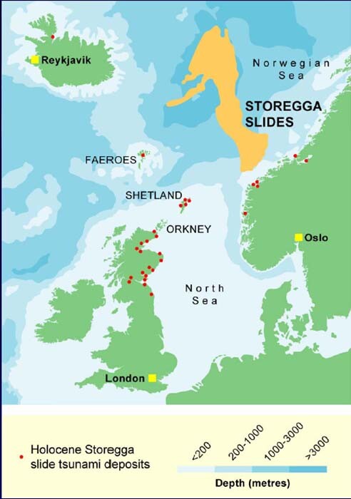 Storegga aardverschuiving Storegga aardverschuiving