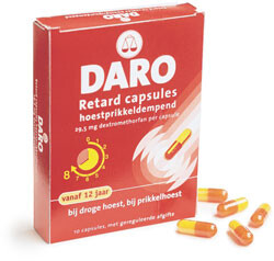 Daro retard hoestcapsules Daro retard hoestcapsules
