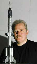 Raketbouwer Steven Bennett
