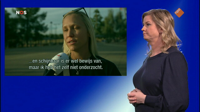 NOS Journaal met gebarentaal