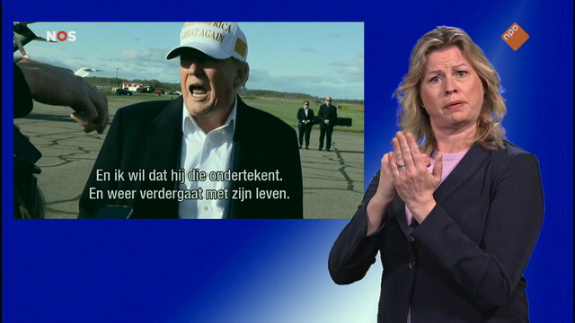NOS Journaal met gebarentaal
