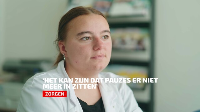Mandy draait overuren in de thuiszorg