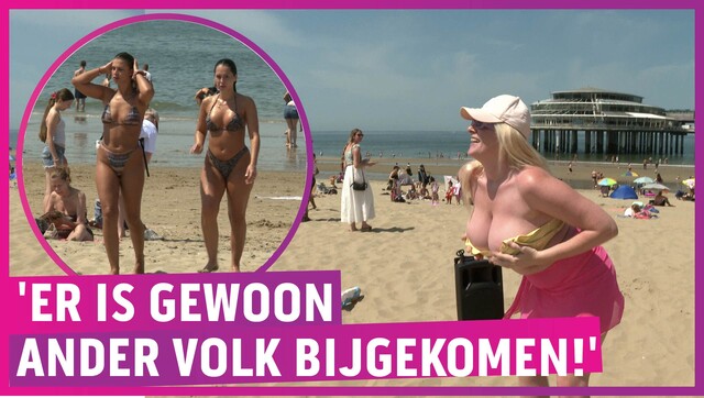 Vrouwelijk bloot uitgestorven op het strand: 'Boerkini's!'