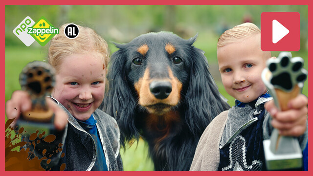 Beestenbrigade Modderrace - Honden worden heel vies