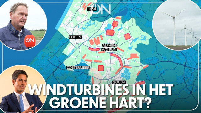Groene Hart verwoest? Burgers in opstand tegen 240 meter hoge mega-windturbines