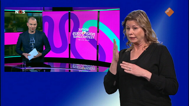 NOS Jeugdjournaal met gebarentaal