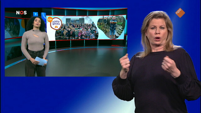 NOS Jeugdjournaal met gebarentaal