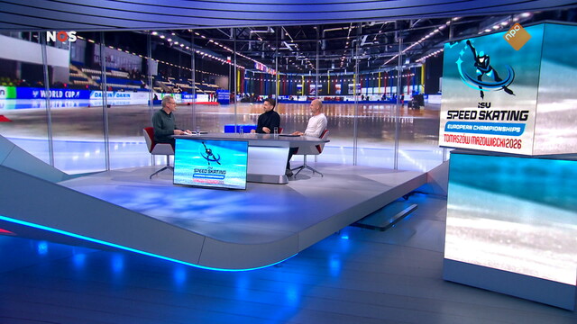 NOS Sport: Schaatsen EK Afstanden, Tomaszow