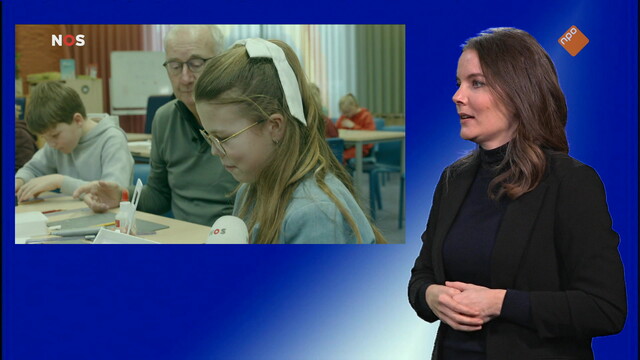 NOS Jeugdjournaal met gebarentaal